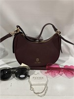 $70.00 NINE WEST bag set with two sunglasses and