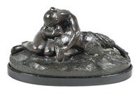 Georg Baumler Bronze Nude Sculpture