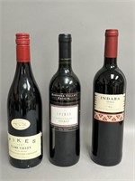 Trio of Red Wines