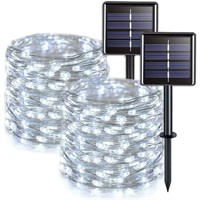100 LED  Rirool Solar String Lights - 33ft  100 LE