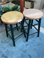 Pair of Wooden Stools