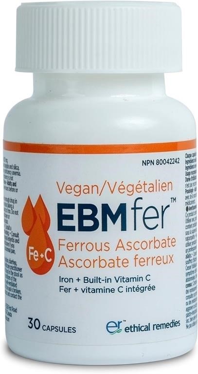 Sealed - EBMfer Iron with Vit C