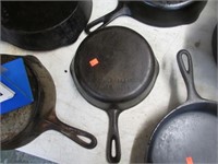 8 IN CAST IRON SKILLET - MADE IN USA