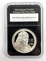 2005 Benjamin Franklin Silver Dollar