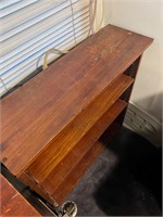 30x10x30.5" Wood Book Shelf