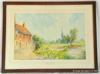 W. Cecil Dunford RDS FRSA Watercolour Painting