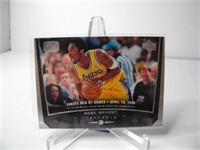 Kobe Bryant  1998 Upper Deck game dated #75