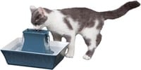 USED-PetSafe Drinkwell 70oz Ceramic Cat Fountain