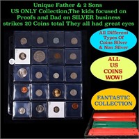 Unique Father & 2 Sons US ONLY Collection,The kids