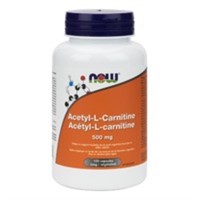 NOW Foods Acetyl-L-Carnitine 500 Mg