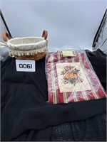 Longaberger Basket and Hand Bag