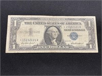 1957 $1 Silver Certificate Star Note