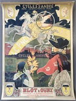 Cycles St. Andre Poster, Louis Oury