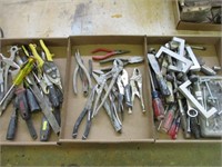3 Boxes Miscellaneous Hand Tools