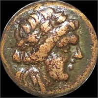 196-146 BC Thessalian Ancient Coin LIGHT CIRC