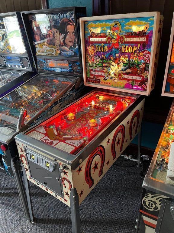 NICE 1976 Bally FLIP FLOP pinball shopped working | Live and Online ...