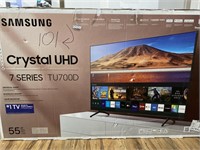55" Samsung Crystal UHD 7 Series TV $499 Retail