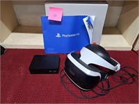 PlayStation VR headset and adapter box