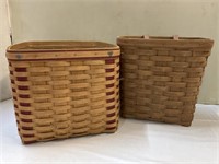 2 Longaberger Baskets