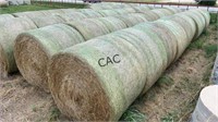 Lot of 10 Rolls of Hay