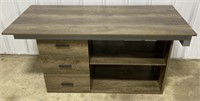 (CX) L- Shaped Wooden Desk