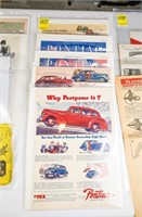5-Pontiac Vintage Advertising Literature
