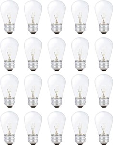 NEW $24 20PK Dimmable Light Replacement Bulbs
