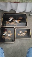 (3) Japanese Serving Trays