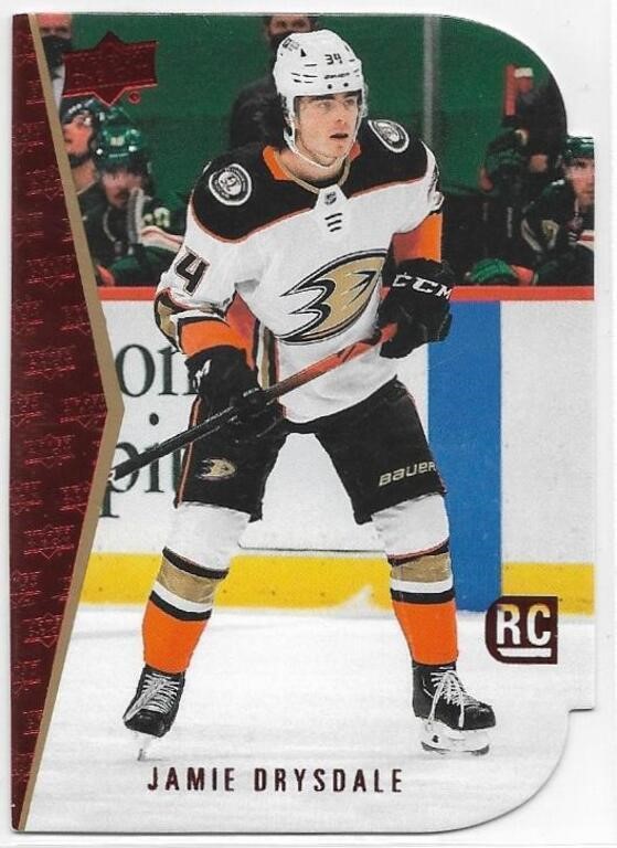 Jamie Drysdale Retro Die-Cut Rookie RD-10 Red P