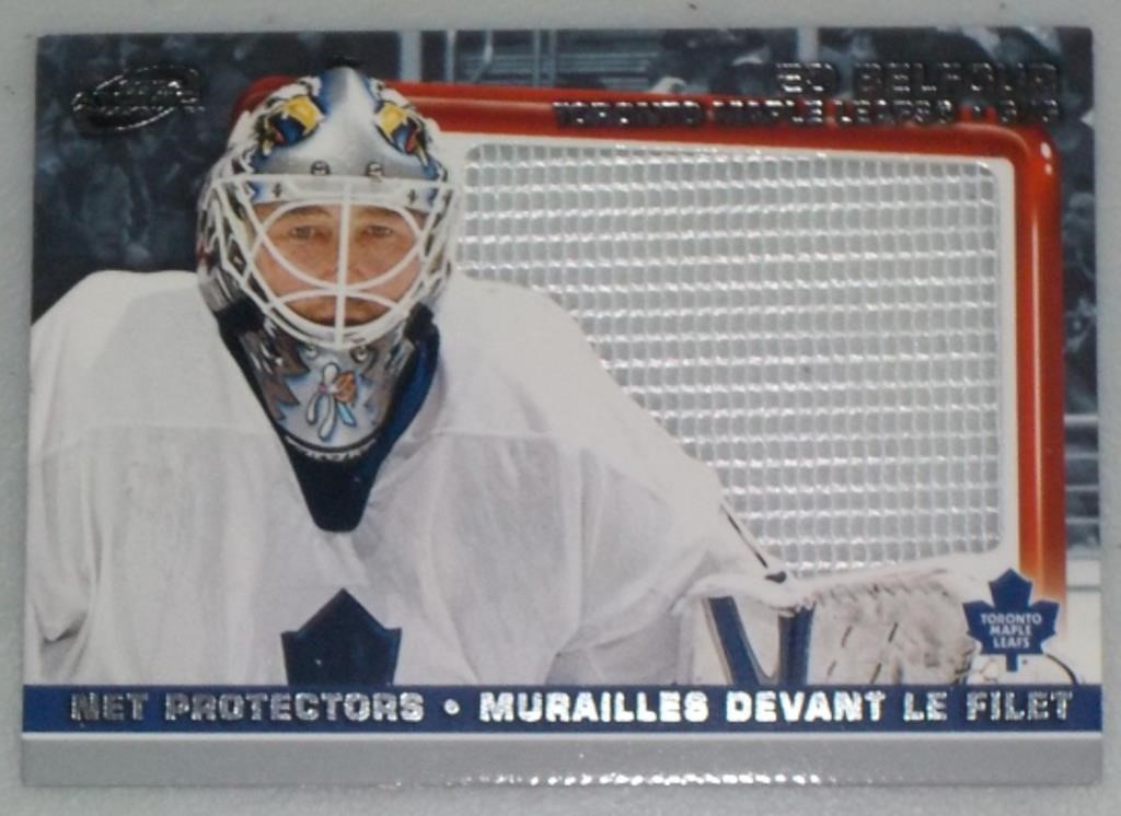 Ed Belfour 2003-04 Atomic Mcdonalds Net Protectors