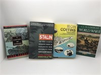 WWII BOOKS - A HISTORY OF WARFARE, STALIN, IRON
