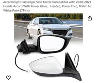 Accord Right Passanger Side Mirror
