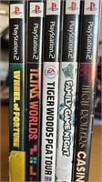 5 PlayStation 2 game lot
