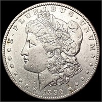 1896-O Morgan Silver Dollar CHOICE AU