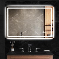 DURASPACE 48x32in LED Mirror  Front/Backlit