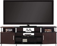 Carson TV Stand for TVs up to 70  Cherry