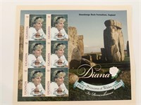 Uganda Diana Princess of Wales stamps