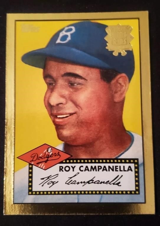 Roy Campanella 1952 topps Topps Reprint 2001 #314
