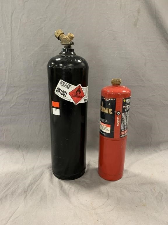Acetylene and Oxygen Canisters