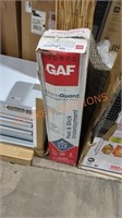 GAF stormguard film surface leak barrier peel and