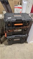 Ridgid pro gear system stackable work boxes