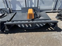 Unused 2023 Wolverine Skid Steer Brush Cutter