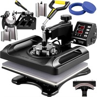 (READ!) Heat Press 8 in 1 Sublimation  12 x 15