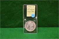 1896o Morgan Silver Dollar High AU