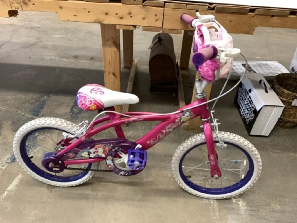 Kids Huffy Princess Good Used Bike