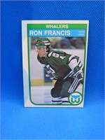 1982-83 OPC Ron Francis Rookie Hockey Card #123