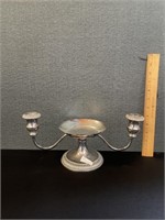 Heavy Silver Candleabra