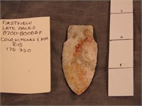 Indian arrowhead artifact