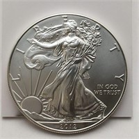 2012 1 Oz. Fine Silver Eagle $1 Round