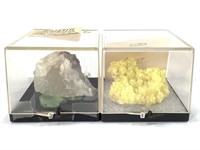 Sulphur & Millerite Specimens